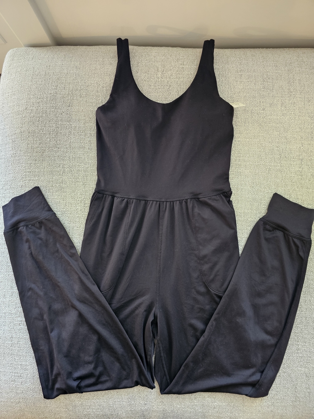 Aerie Black Sleeveless Jumpsuit